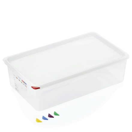 Araven GN edény 1/1 150 mm 21 liter ételtároló légmentesen záró fedővel