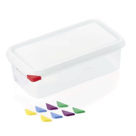   Araven GN edény 1/3 100 mm 4 liter ételtároló légmentesen záró fedővel