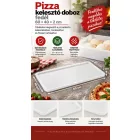 Pizza Kelesztő Doboz Fedél - 60x40x2 cm, Polipropilén, Sorolható
