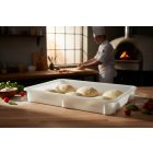 Pizza Kelesztő Doboz - Pizzatészta Kelesztőláda, 60x40x8 cm, Polipropilén, Sorolható