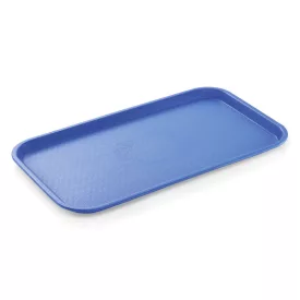 Csúszásmentes műanyag tálca, GN 1/1, kék