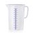 Mérőkancsó, 2 l, kék skála, polipropilén