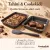 Tahini & Csokoládé Quttin brownie-sütő szett