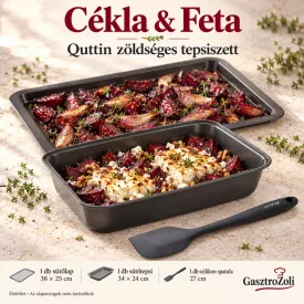 Cékla & Feta Quttin zöldséges tepsiszett
