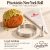 Pisztáciás New York Roll szett: de Buyer perforált New York Rolls-karika, Ø12,5 × 3,5 cm, de Buyer bevonatos pamut habzsák, 35 cm, Martellato BT205 sima rozsdamentes habcső, 5 mm