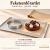 Feketeerdő tartlet szett: de Buyer perforált tartletkarika, Ø10,5 × 2 cm, de Buyer perforált alumínium sütőlemez, 40 × 30 cm, de Buyer szilikonbevonatú sütőpapír, 38 cm × 8 m