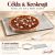 Cékla & Kecskesajt szett: de Buyer perforált tartkarika, Ø28,5 × 2 cm, de Buyer perforált alumínium sütőlemez, GN 1/1, 53 × 32,5 cm, de Buyer Polyglass spatula, 25 cm