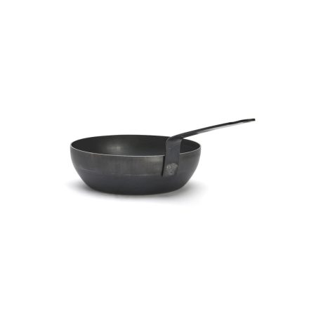 Mély kékacél serpenyő 28 cm a de Buyer-től