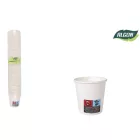 Eldobható papírpohár fehér 80 ml 50 db / csomag