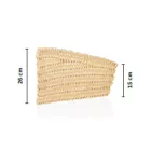 Elválasztó betét pékáru kosárhoz 38x26 cm bézs polipropilén - Német minőség
