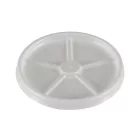 Műanyag tető 8x0,8 cm 250ml - es eldobható papírpoharakhoz 100 db / csomag