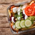 Eldobható alumínium grilltálca szögletes 22,7x17,8x3,9 cm 2db / csomag