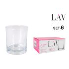 Liberty 280 ml pohár – Lav üveg whiskyhez, koktélhoz vagy üdítőhöz