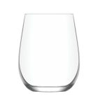 Gaia koktélos pohár 475 ml – Lav üveg kollekció felülnézetből, finom peremmel és széles kehelyformával