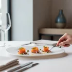 Palaos 23x16 cm-es szögletes tányér - edzett üveg