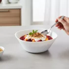 Palaos 16,5 cm-es szögletes kompótos tálka - edzett üveg