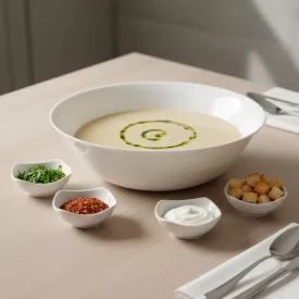 Whom 23 cm-es levestál - edzett üveg