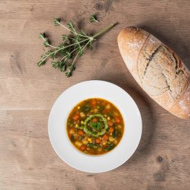 Fehér mélytányér levesekhez és tésztákhoz