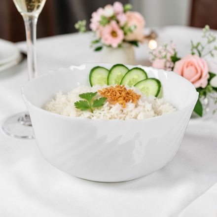 Everett salátástál 22,5 cm 2 liter opál üveg