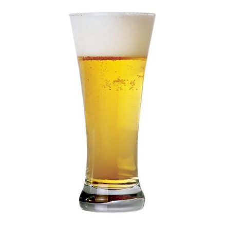 Sorgun sörös pohár 360 ml – Lav üveg szett világos sörhöz, radlerhez, 6 darabos kiszerelésben.