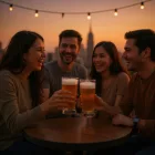 Sorgun sörös pohár 380 ml – Lav üveg szett világos sörhöz, radlerhez, 6 darabos kiszerelésben.