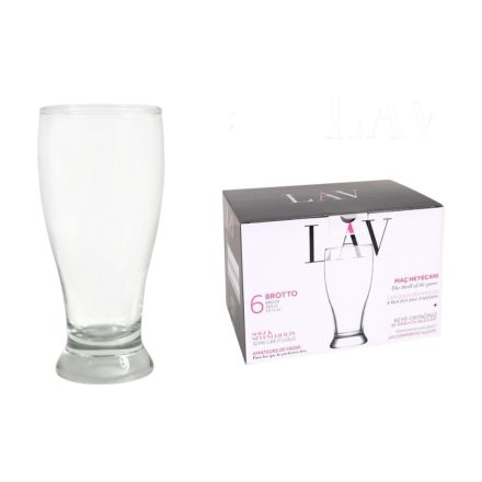 Brotto söröspohár 565 ml, 6 db-os csomag