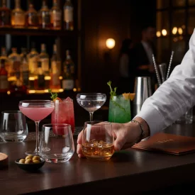Lav Lal whisky pohár szett – 6 darab 345 ml-es üveg pohár, ideális whiskyhez, koktélokhoz és prémium italok tálalásához