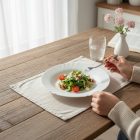 Ebro mélytányér 23 cm, 6 darabos csomag, opál üveg – Bormioli Rocco minőség