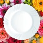 Tartós opál üveg Ebro lapostányér 20 cm – GasztroZoli ajánlata