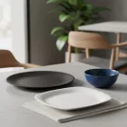 PARMA FEHÉR sültes 16,3x21,7 cm, opál üveg