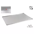 Alumínium sütőlap 44x31x0.5 cm – Lapos kivitel, alacsony peremmel