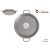 Paella serpenyő 40 cm spanyol minőség