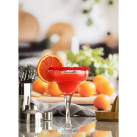 Misket margarita kehely 300 ml, klasszikus elegáns pohár pohárkrémhez és koktélhoz, 6 db-os szett