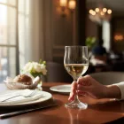 Nevacar fehérboros pohár 240 ml – Lav üveg, 6 db-os szett