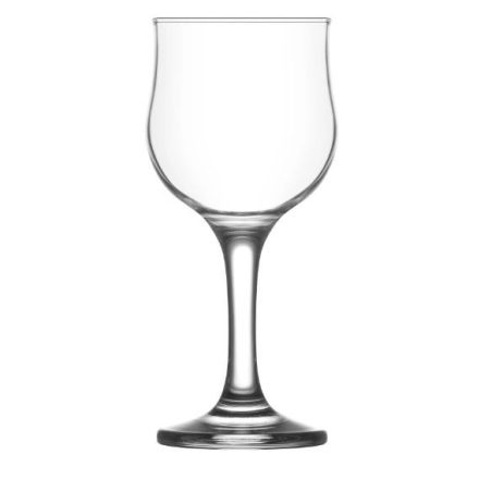 Nevacar fehér boros pohár 200 ml, Lav üveg, 6 darabos szett friss fehérborhoz