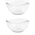 Vira tálka 17 cm 800 ml-es Lav üveg-2 darabos szett