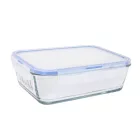 Hermetikusan záró üveg ételtároló 1,9 liter