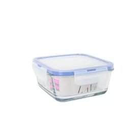 LAV üveg ételtároló 720 ml csatos fedővel
