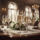 Royal Leerdam Spring pezsgős pohár 200 ml – 6 db-os elegáns champagne pohár