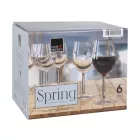 Royal Leerdam Spring 350 ml-es vörösboros pohár - 6 db-os csomag