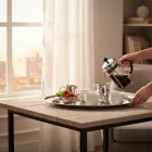 35 cm-es ovális tálca rozsdamentes anyagból