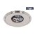 35 cm-es kerek inox tálca 2 cm magas
