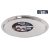 45 cm-es kerek inox tálca 2,4 cm magas