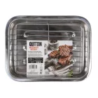 Sütőtepsi ráccsal 33x24 cm, inox