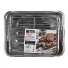 Sütőtepsi ráccsal 33x24 cm, inox