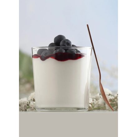 Bodega koBodega 340 ml-es pohárkrémes pohár – Lav üveg, desszertekhez és előételekhez, letisztult formaktélos pohár 510 ml – Lav üveg, modern dizájn italokhoz