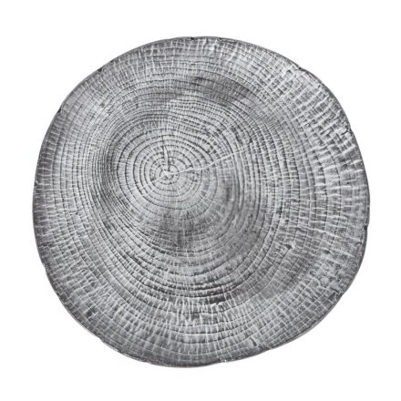 Ledo porcelán prezentációs tányér 30x3 cm – fatörzs mintával, fine dining tálaláshoz