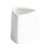Háromszög alakú fogvájó tartó porcelán 4,5x4,5x5,5 cm