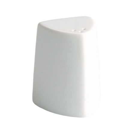 Háromszög alakú sószóró porcelán 4,5x4,5x6,5 cm