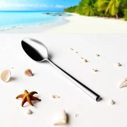 Itaca teáskanál 12 db-os szett – 3 mm vastag, 18/10 rozsdamentes acélból, elegáns kivitel